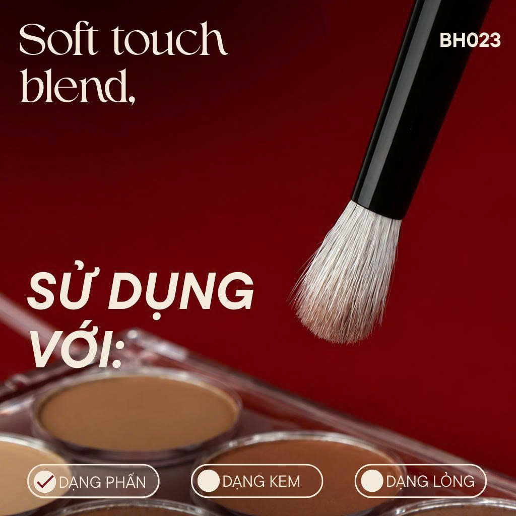 Cọ Blend Tán Phấn Mắt BH Cosmetics Crease Brush BH023